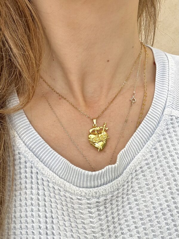 Collar inmaculado corazón de María