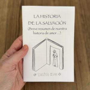 Librito coloreable La historia de la salvación.